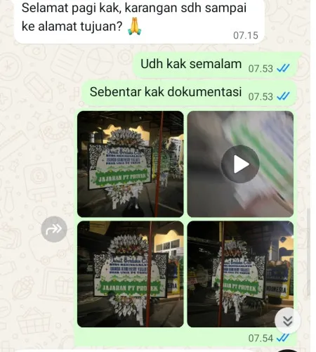 Pengiriman Papan Bunga Selamat Ballroom Wedding Serpong