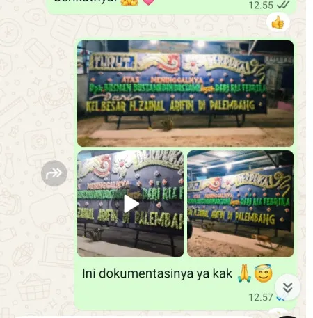 Pengiriman Papan Bunga Duka Ballroom Wedding Serpong
