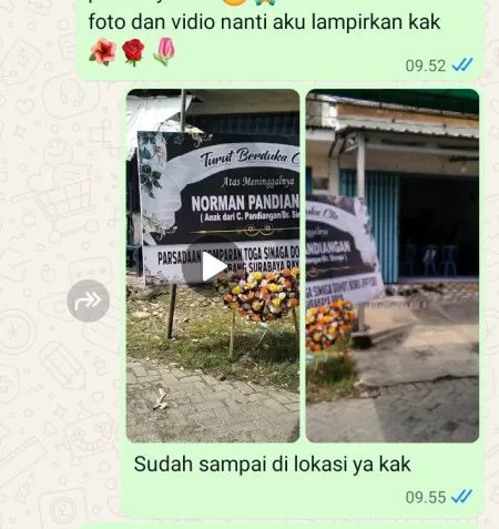 Pengiriman Karangan Bunga Ballroom Wedding Serpong