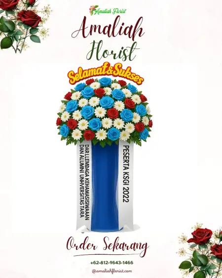 Standing Flowers Ballroom Wedding Serpong